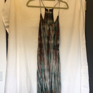 Tie-dye maxi dress
